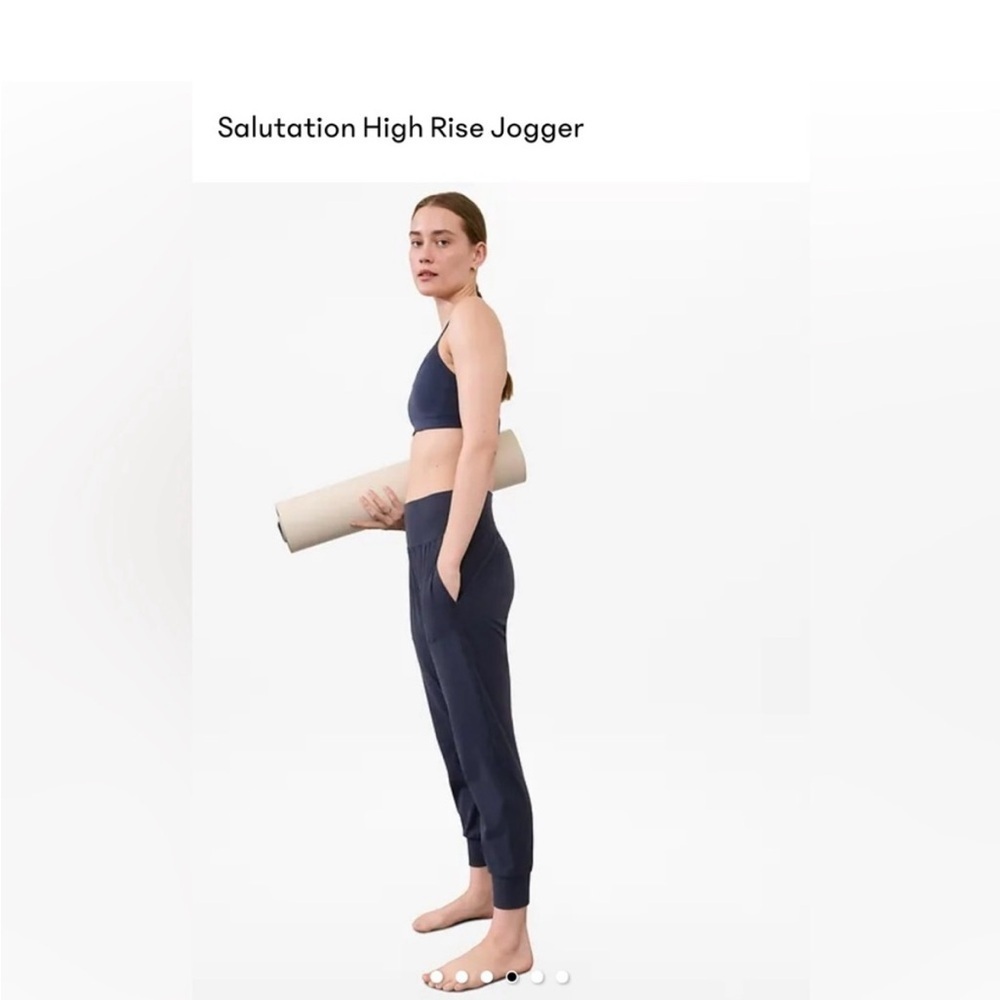 Athleta High Rise Salutation Joggers in Gray Women’s Size XS - Picture 10 of 10